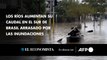 Los ríos aumentan su caudal en el sur de Brasil arrasado por las inundaciones