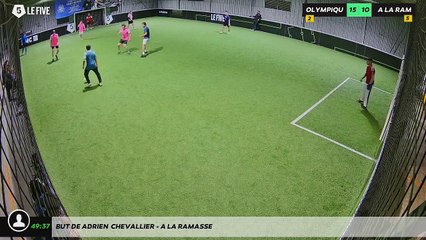 But de Adrien  Chevallier - A LA RAMASSE