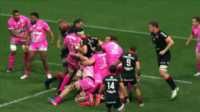TOP 14 - Essai de Matthis LEBEL (ST) - Stade Toulousain - Stade Français Paris