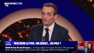 Florian Philippot (Les Patriotes): un débat entre Emmanuel Macron et Marine Le Pen, 