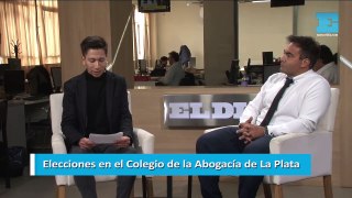 Elecciones en el Colegio de la Abogacía de La Plata. Marcelo Peña, candidato a presidente por la lista Avanza Cambio Colegial