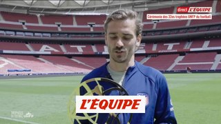 Antoine Griezmann élu meilleur joueur français cette saison à l'étranger - Foot - Trophées UNFP