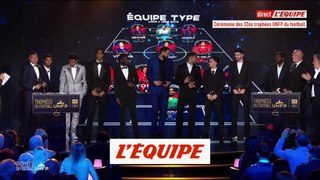 Sept joueurs du PSG dans l'équipe type de la saison 2023-2024 en Ligue 1 - Foot - Trophées UNFP