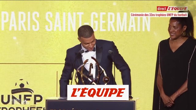 Kylian Mbappé (PSG) sacré pour la cinquième fois meilleur joueur de Ligue 1 - Foot - Trophées UNFP