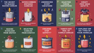 Lighting the Way: Top 10 Secrets to Making Perfect Candles at Home