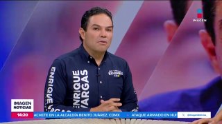 Enrique Vargas habla sobre sus prioridades para llegar a Senado en el Estado de México