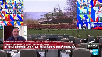 Carlos Hoffman: 'La guerra en Ucrania es un fracaso estratégico para un militar como Shoigu'