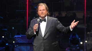 Auction for a private lunch with Marc Benioff raises $1.5 million