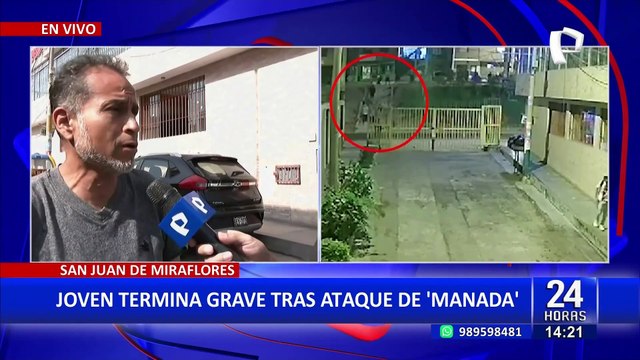 Salvaje agresión de barristas en San Juan de Miraflores deja a dos jóvenes gravemente heridos
