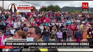 Alfredo Ramírez Bedolla pide reabrir el caso de Homero Gómez