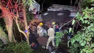 Tragédia: colisão entre carreta e veículo de passeio deixa um morto na BR-277 em Guaraniaçu