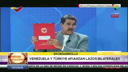 Video herunterladen: Venezuela y Türkiye afianzan lazos bilaterales