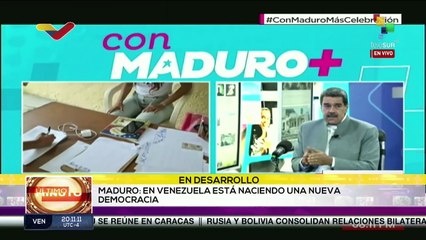 Pdte. Maduro asegura que sistema estadounidense está en decadencia