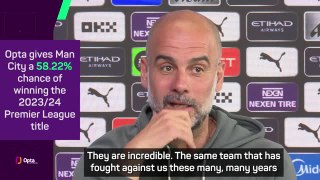 Money not the reason for City's success - Guardiola