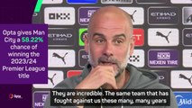 Money not the reason for City's success - Guardiola