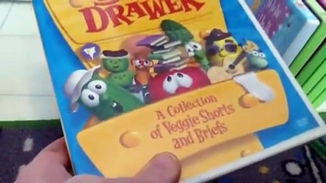 My Veggie Tales DVD Collection I bought at Zellers