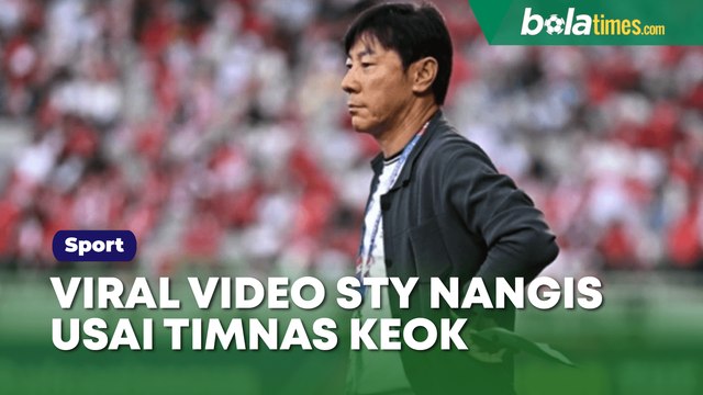 Viral Video Shin Tae-yong Menangis Bikin Heboh Semua Orang Usai Timnas Indonesia Gagal ke Olimpiade 2024