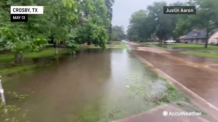 Powerful storms rumble from Texas to Florida