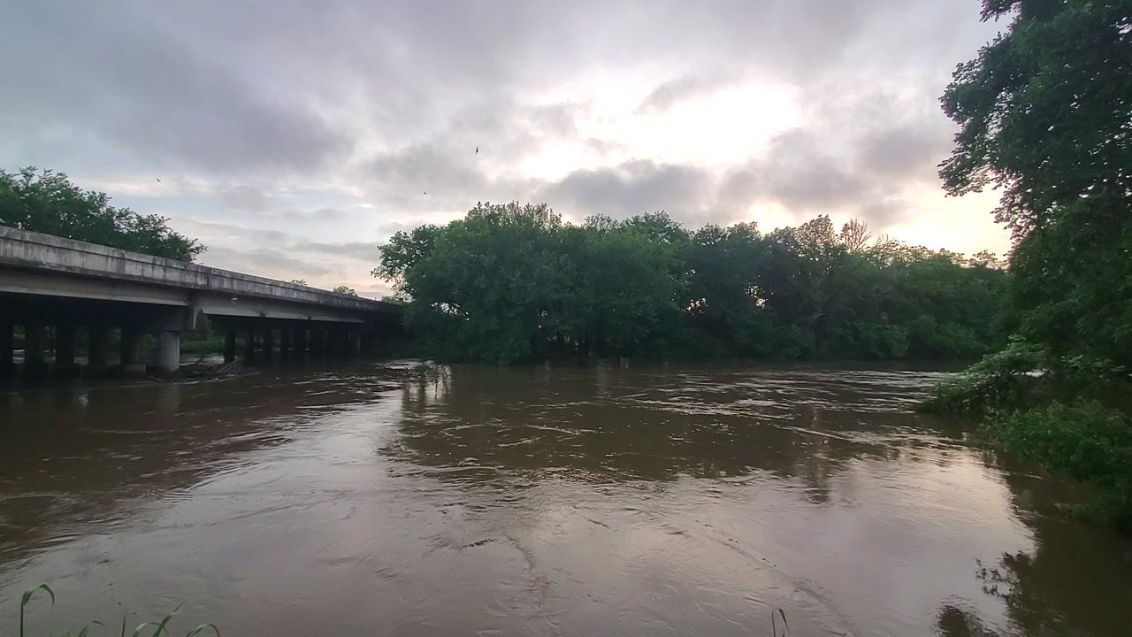 Limestone, TX Flood Footage
