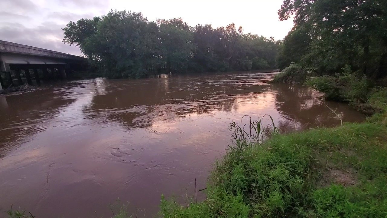 Limestone, TX Flood Footage