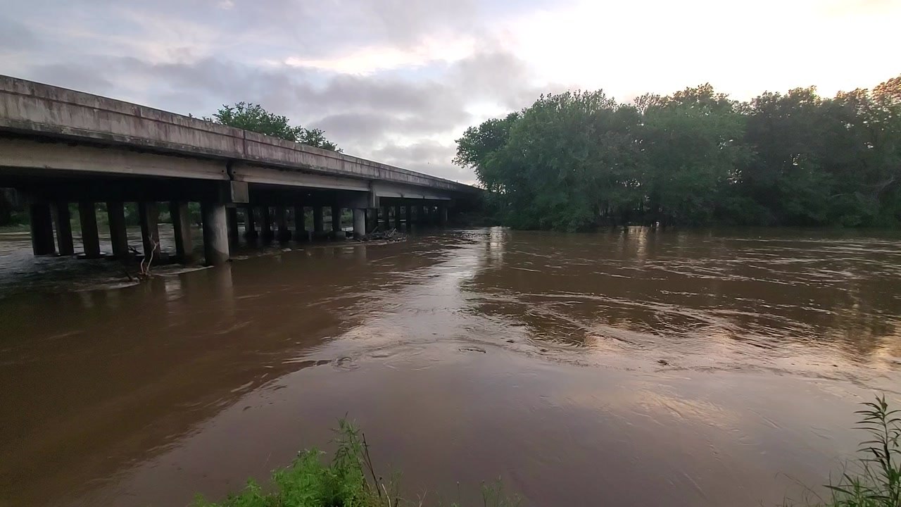 Limestone, TX Flood Footage