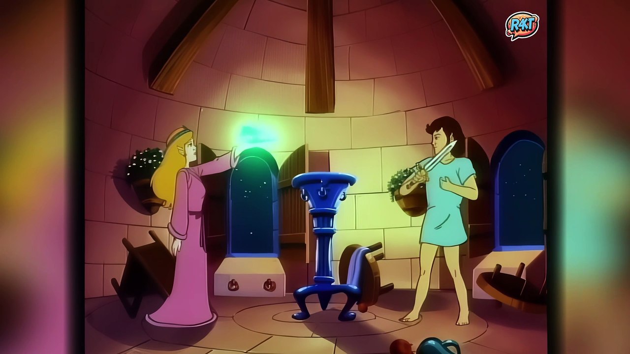  Princesse Zelda - Le Labyrinthe Souterrain - ép08 - Complet - VOST - Quête en 4K par RecrAI4KToons