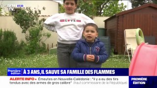 Près de La Rochelle, un enfant de 3 ans sauve toute sa famille d'un incendie