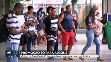 Empresas de ônibus do Rio continuam dando um desconto belo e moral | TL - 13/02/20 | ANCAPSU
