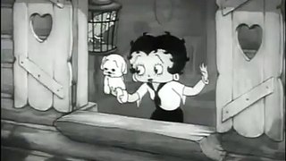 Betty Boop (1936) Making Friends, animated cartoon character designed by Grim Natwick at the request of Max Fleischer.