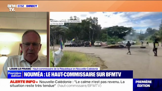 Nouméa: le Haut-Commissaire de la République instaure un couvre-feu