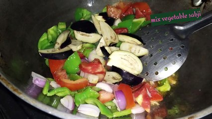Mixed vegetable sabji