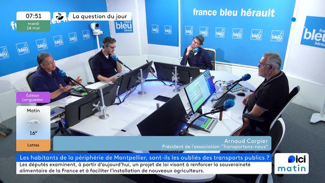 Arnauld Carpier, coordonnateur de l'action Stop à la galère des Transports Quotidiens à Montpellier