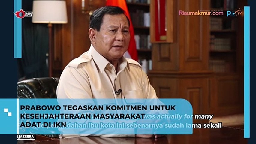 Prabowo Tegaskan Komitmen Untuk Kesejahteraan Masyarakat Adat di IKN