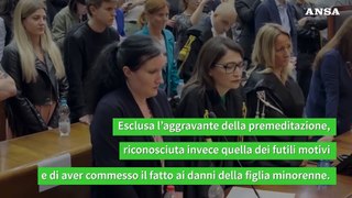 Alessia Pifferi condannata all'ergastolo per la morte di Diana