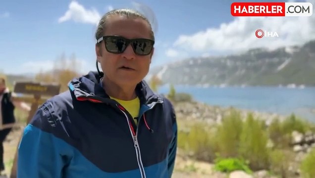 Nemrut Krater Gölü'nde turizm sezonu açıldı