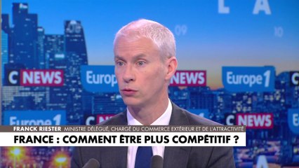 Franck Riester : «Je pense que nous devons bâtir une sorte de bouclier commercial»