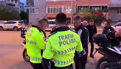 Alkollü trafik canavarını yolcular ihbar etti