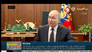 Presidente Vladimir Putin propone un nuevo gobierno para su quinto mandato