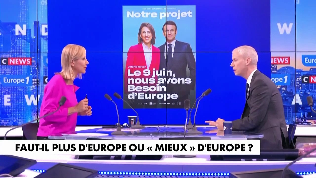 Européennes : «Bardella comme Glucksmann, c'est avoir une France impuissante en Europe», estime Franck Riester