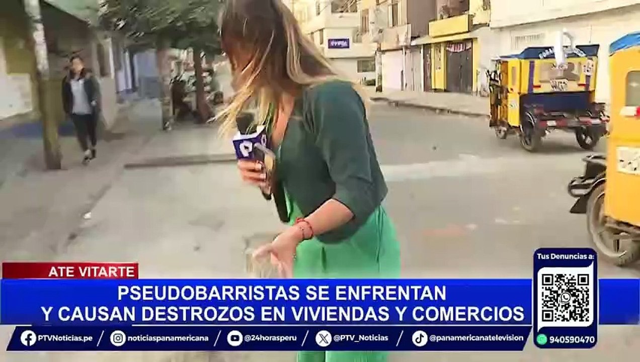 Ate Vitarte: barristas se enfrentan en plena calle tras partido entre Universitario y Sporting Cristal