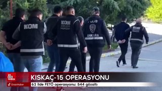 62 ilde FETÖ operasyonu: 544 gözaltı