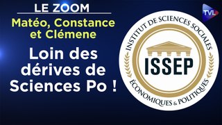 Zoom - Matéo, Constance et Clément : ISSEP : nous sommes un contre Sciences Po !