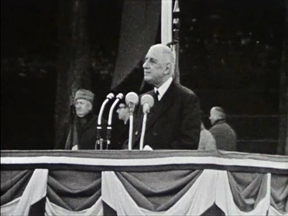Discours en breton du Général de Gaulle à Quimper le 2 février 1969