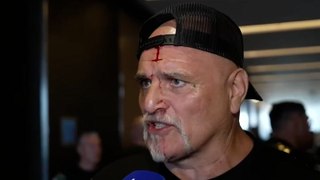 Bloodied John Fury explains why he headbutted Usyk team member