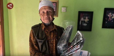 11 tahun menabung, loper koran di Bogor akan berangkat haji