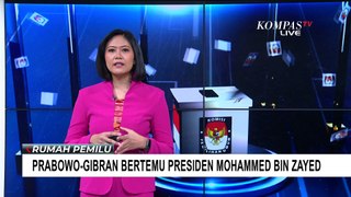 Momen Prabowo-Gibran Bertemu Presiden Mohammed Bin Zayed