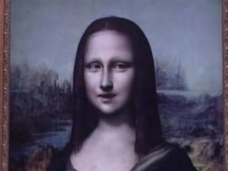 Mona Lisa parlante (CBS News)