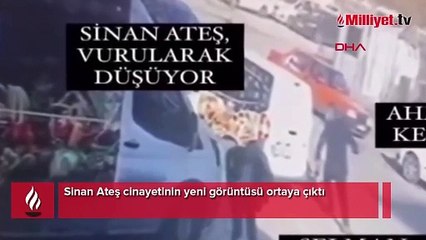 Sinan Ateş cinayetinde yeni görüntü