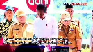 Habiskan Anggaran Rp1,57 Triliun, Jokowi Resmikan Bendungan Ameroro di Konawe