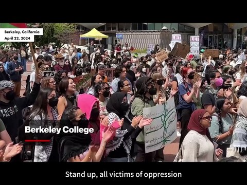 #ColumbiaUniversity #CEASEFIRENOW #Israel #Palestine Just American students should not be harmed, nor should the complexity of society force them to become bystanders who dare not speak or protest. When they dare to speak for those who are being treated